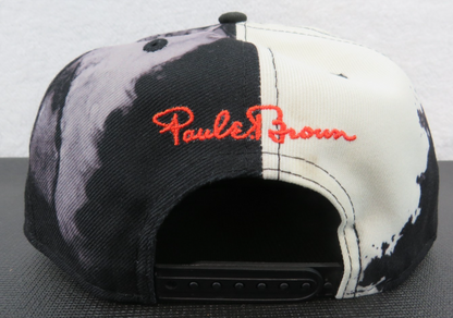 Cincinnati Bengals New Era black Ink Dye 9FIFTY Snapback Hat Flatbill