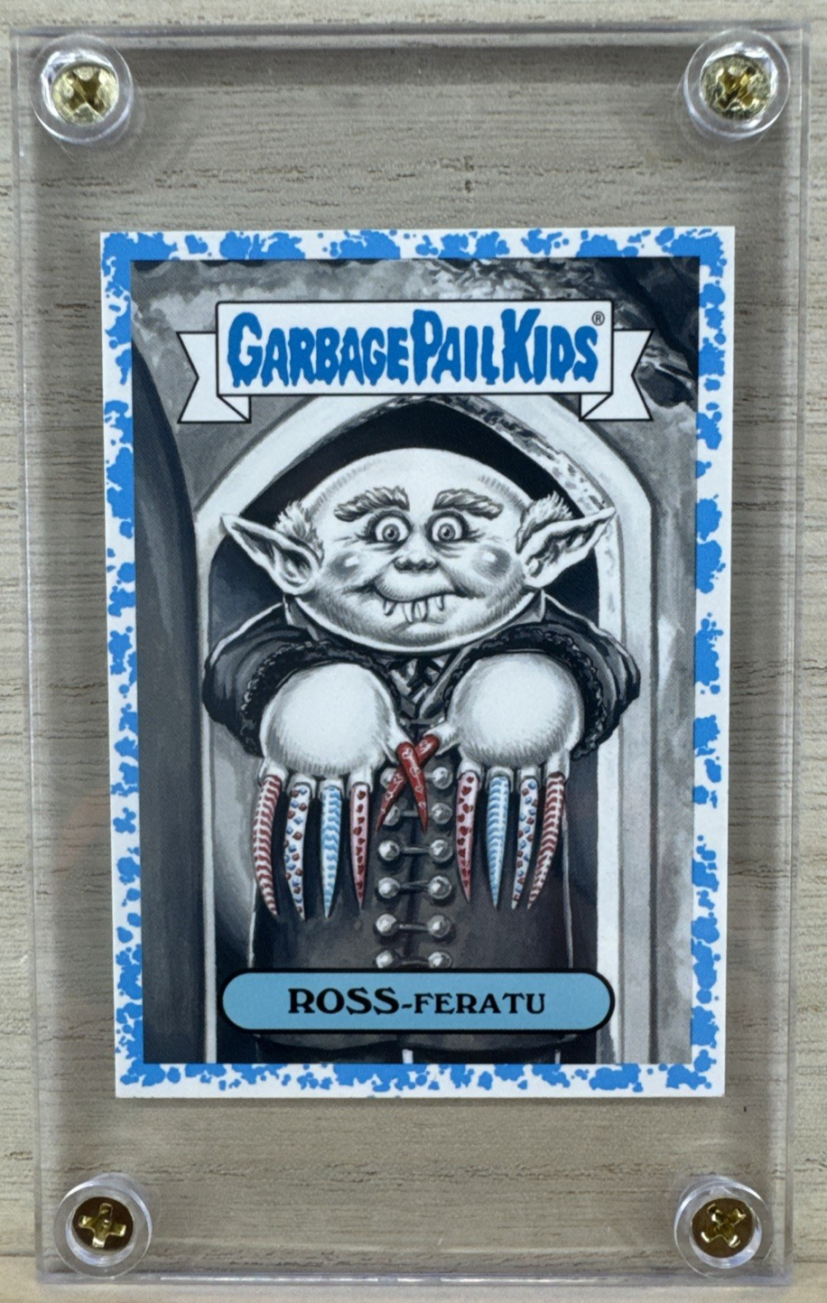 2018 Topps Garbage Pail Kids - Ross Feratu - Blue 38/99