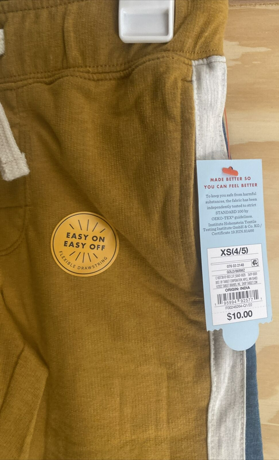 Cat & Jack Boys Shorts Brown Flexible Drawstring - Size XS 4/5