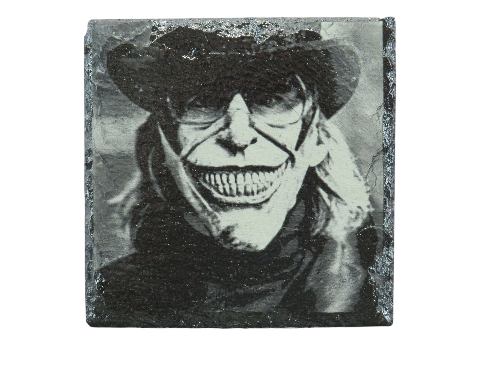 Laser Engraved Slate Coaster - GB2
