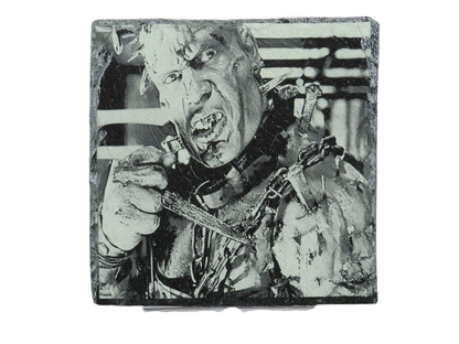 Laser Engraved Slate Coaster - TG1