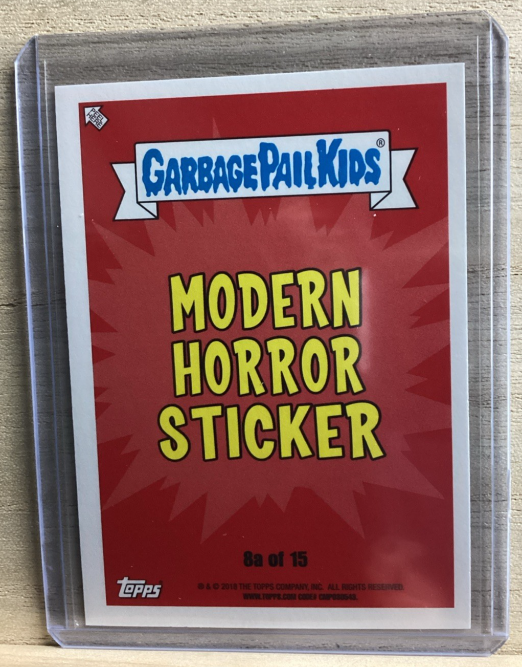 2018 Topps Garbage Pail Kids - Lepre Shaun