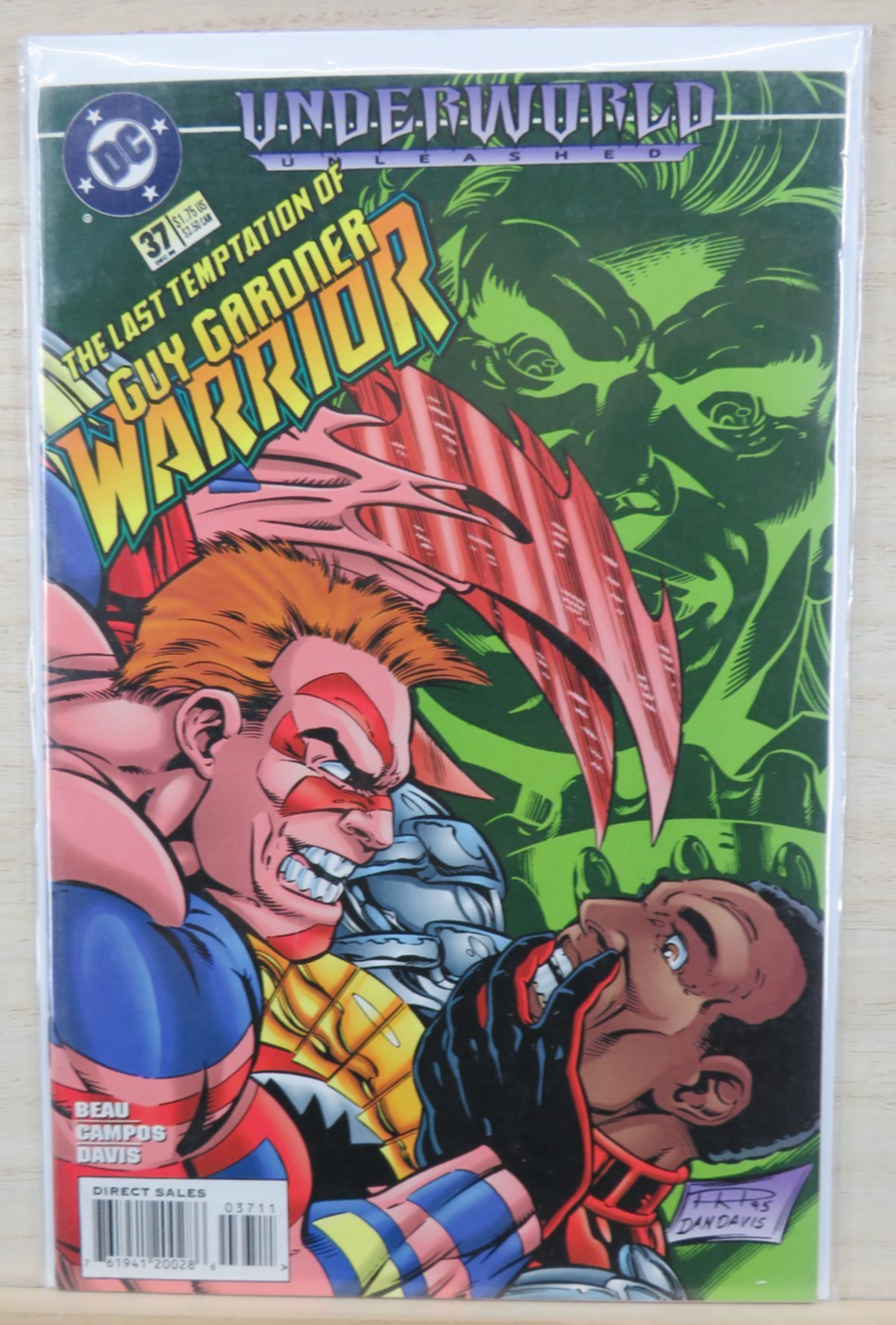 Underworld Unleashed: Guy Gardner Warrior #37 - DC Comics - December 1995