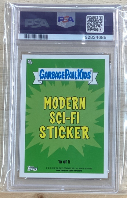 2018 Topps Garbage Pail Kids - Alien Alan - PSA 9