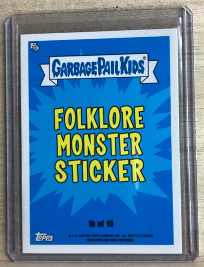 2018 Garbage Pail Kids - Stepped on Stephan - Green