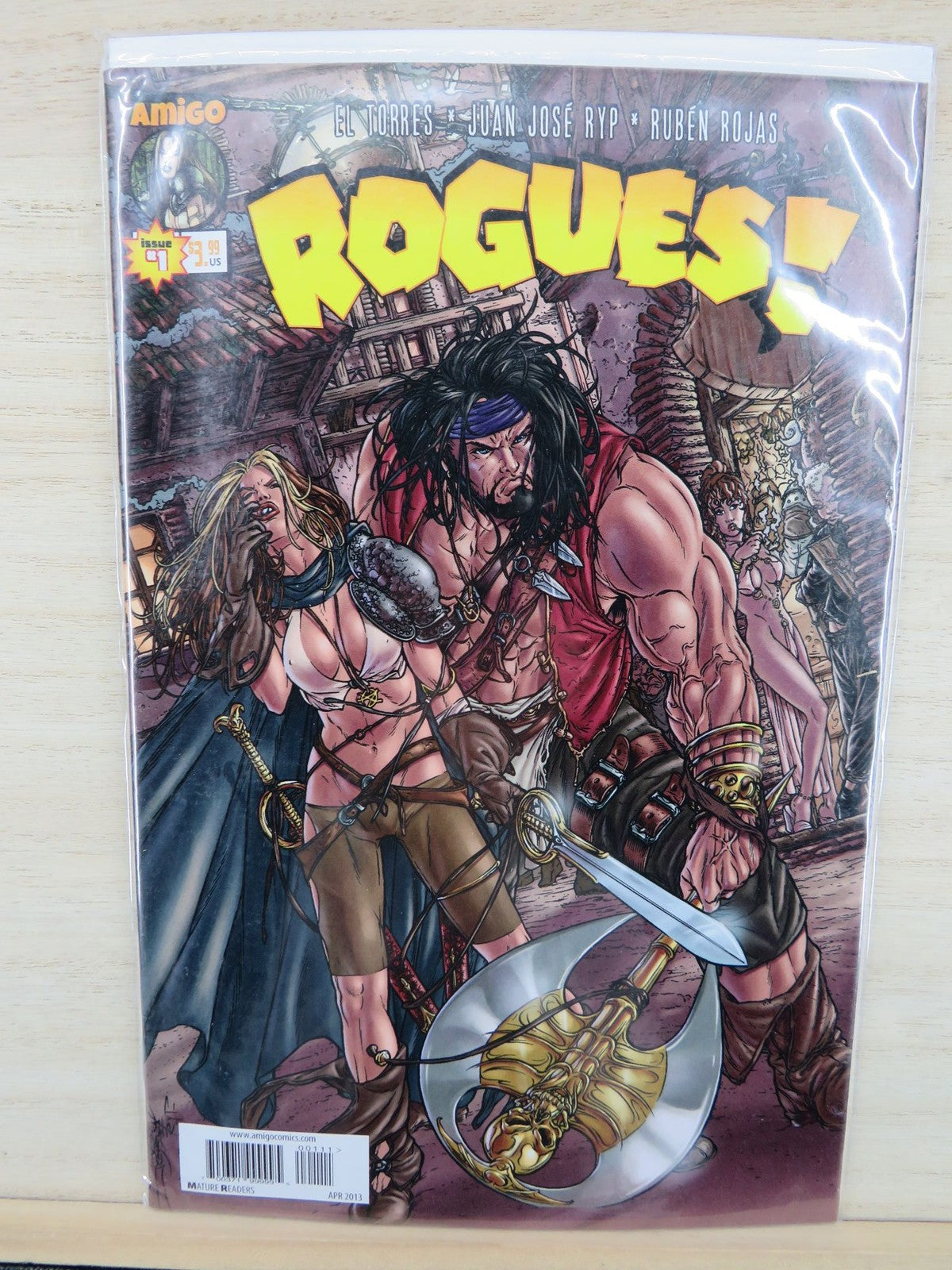 Rogues! #1 Apr 2013 - Amigo Comic