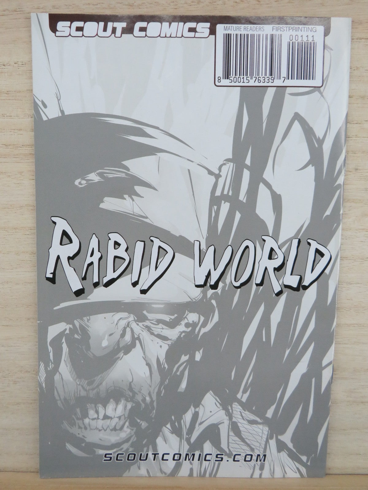 Rabid World #1-4 - Scout Comics - 2021 - Lot of 4 Comics