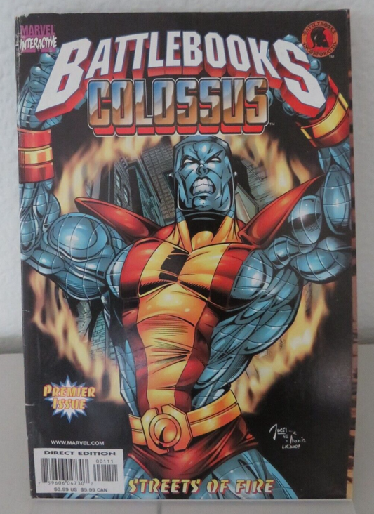 Battlebooks: Colossus Streets of Fire #1  Comic Book