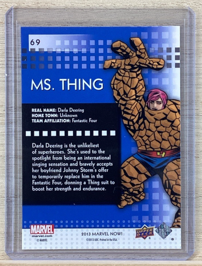 2013 Upper Deck Marvel Now SILVER - #69 Ms Thing