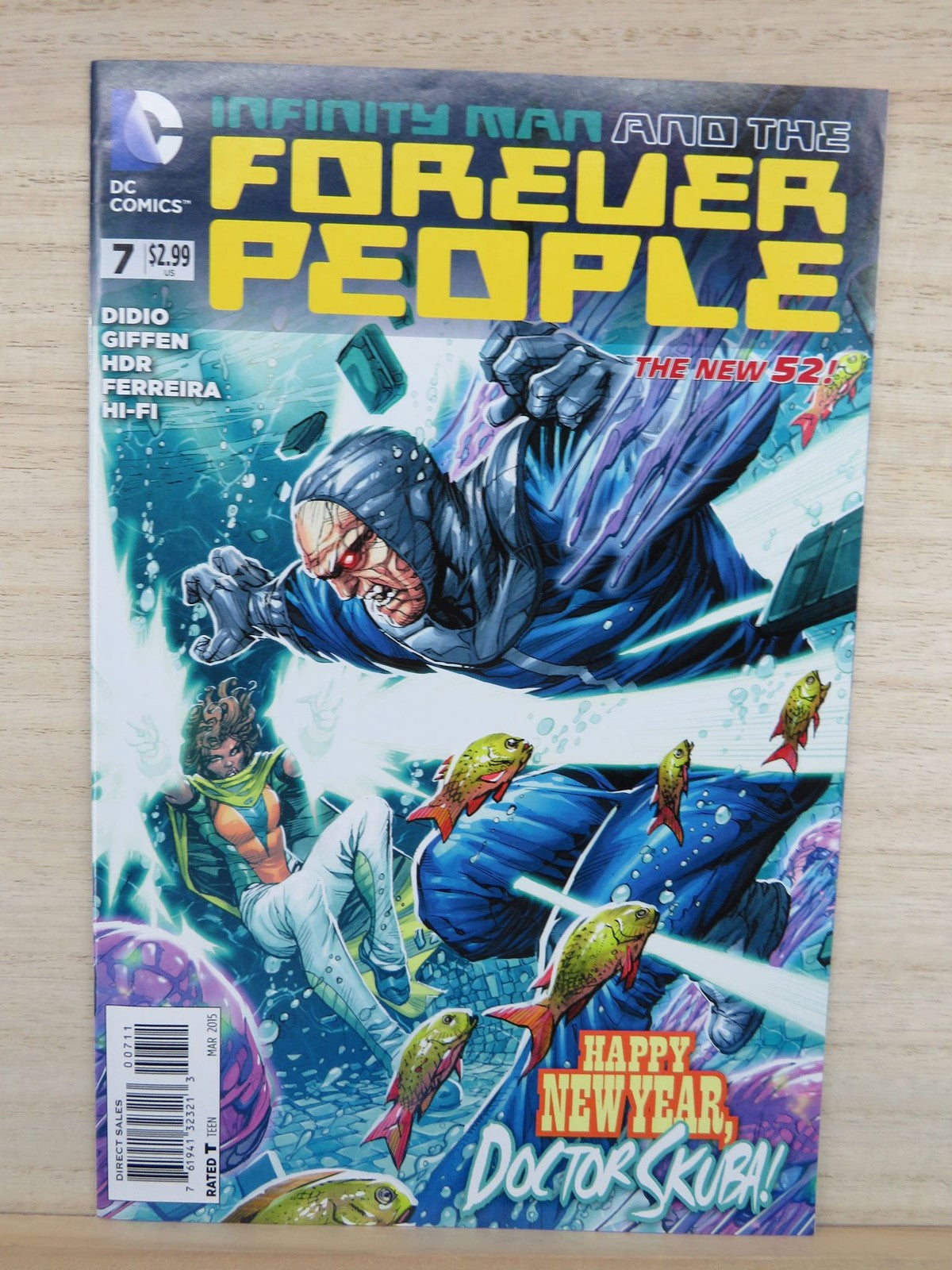 Infinity Man and the Forever People #7 Mar 2015 - DC Comic