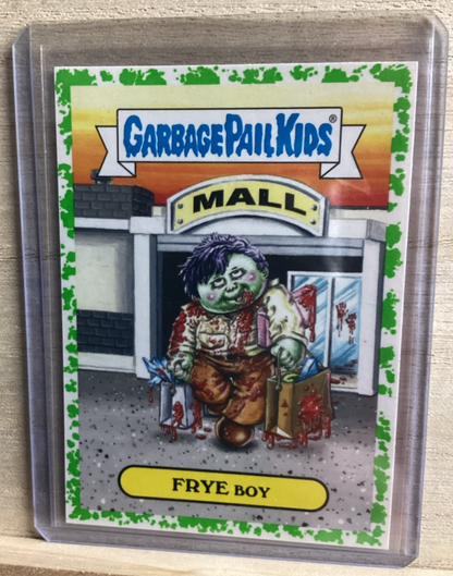 2018 topps garbage pail kids - Frye Boy - Green