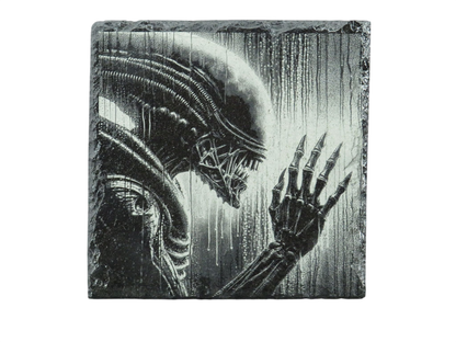 Laser Engraved Slate Coaster - A1