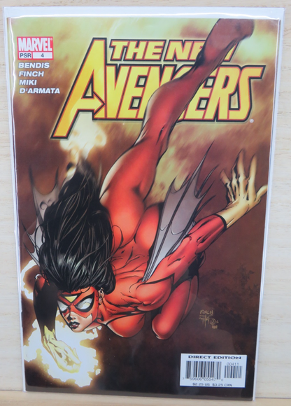 THE NEW AVENGERS #4 - 2005 - MARVEL COMIC