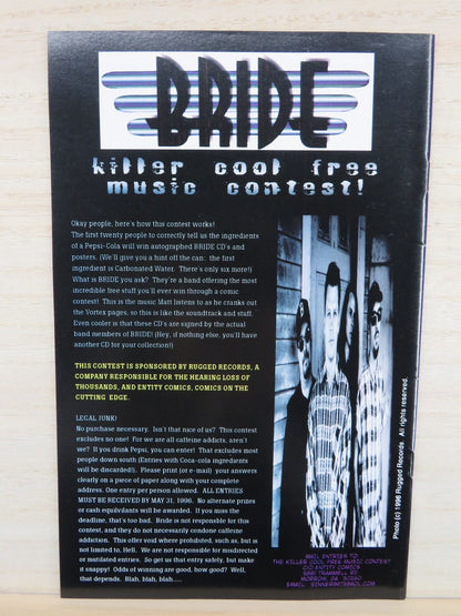 Vortex The Second Coming #1 of 6 - 1996 - Entity Comic