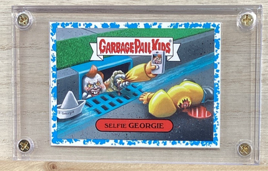 2018 Topps Garbage Pail Kids - Selfie Georgie - Blue 18/99