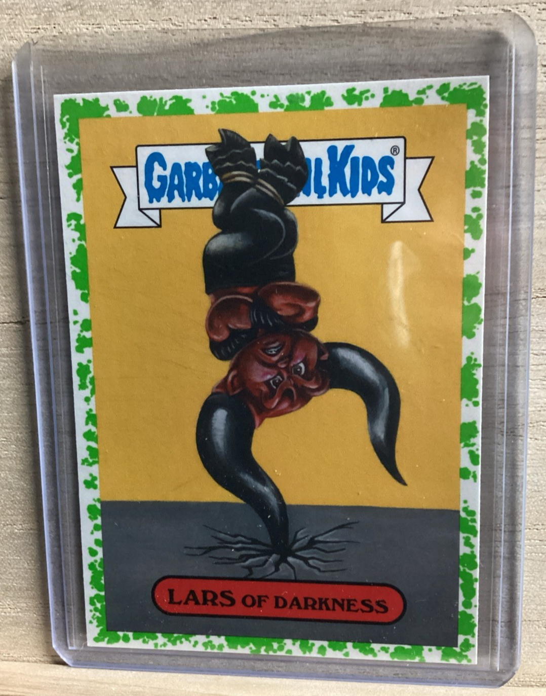 2018 Topps Garbage Pail Kids - Lars of Darkness - Green