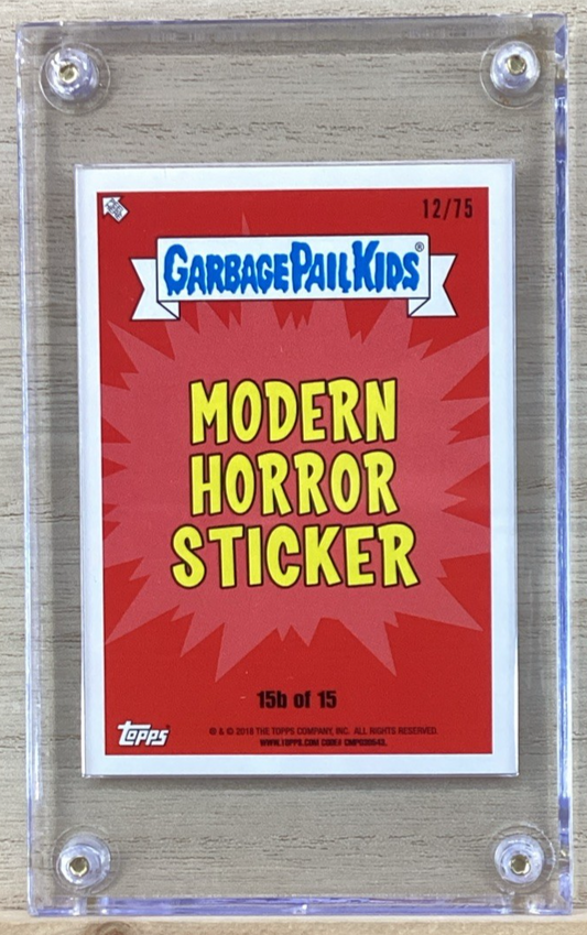2018 Topps Garbage Pail Kids - Satan Nicholas - Red 12/75