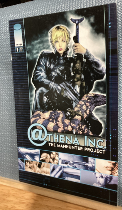 Athena Inc. The Manhunter Project #1 - Image Comics - 2002