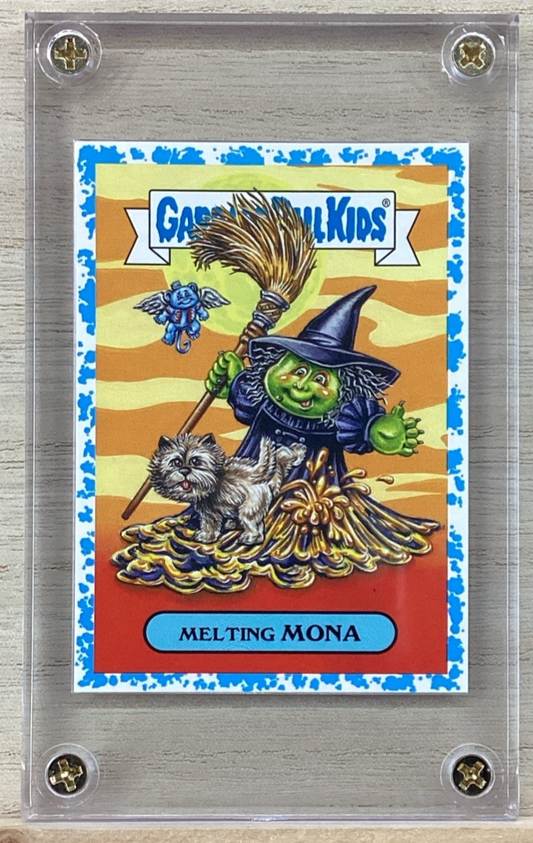 2018 Topps Garbage Pail Kids - Melting Mona - Blue 30/99