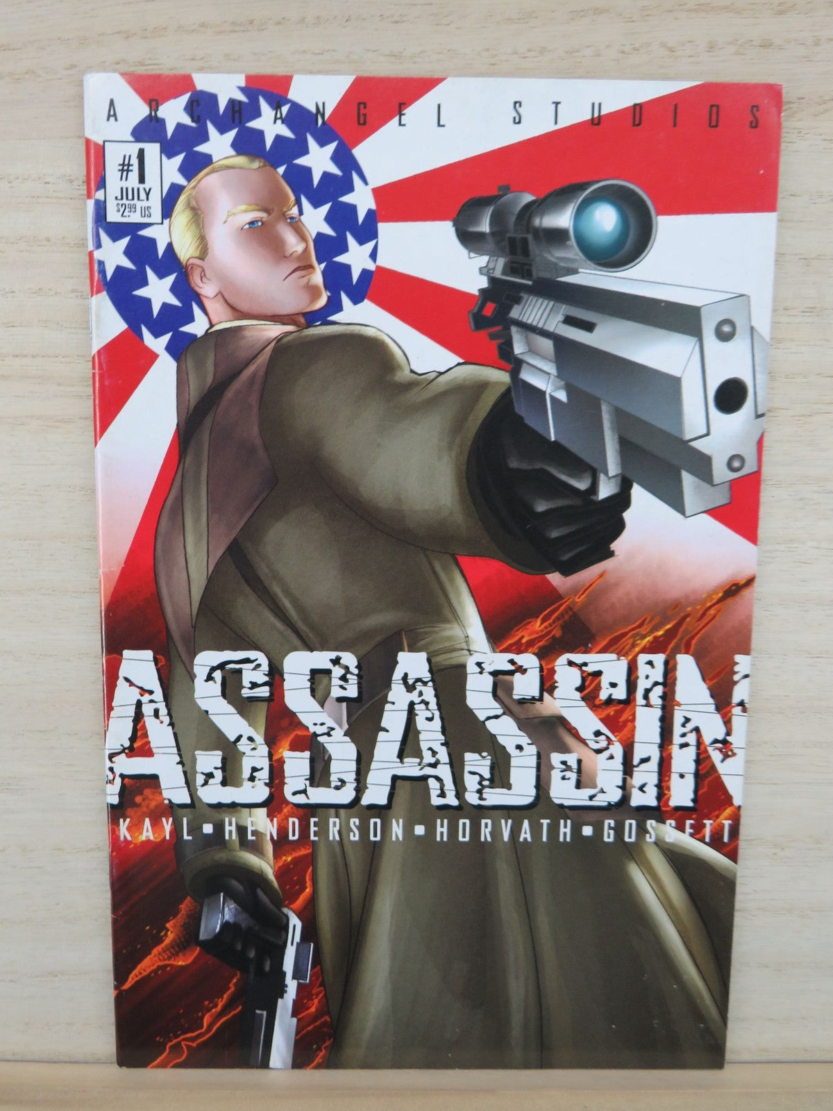 Assassin #1 July - Archangel Studios Comic - 2003