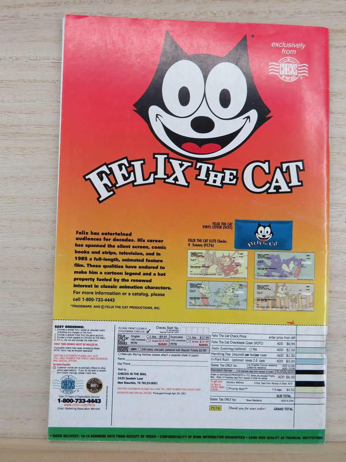 Felix The Cat Cat-A-Strophic Wrestling Spectacular #1 - Felix Comics