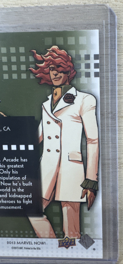 2013 Upper Deck Marvel Now SILVER - #6 Arcade
