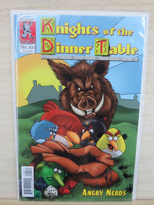 Knights of the Dinner Table Magazine #202 Angry Nerds - Kenzer and Company