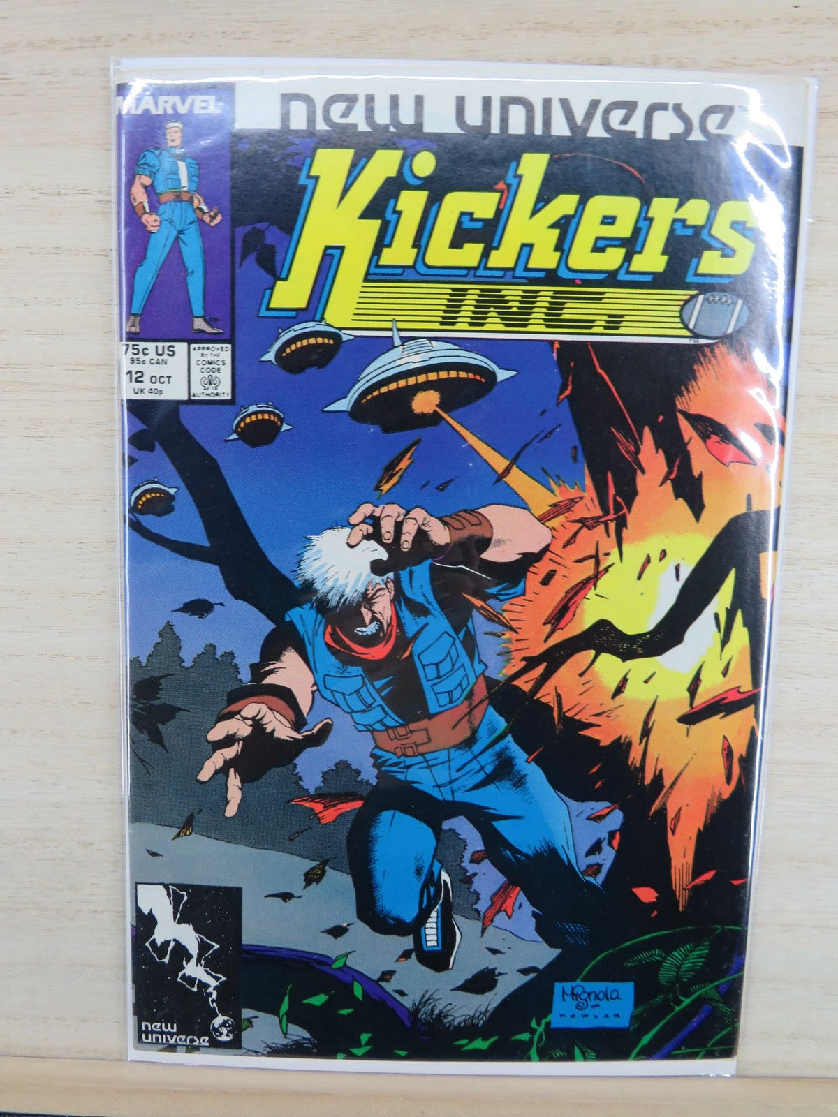 Marvel New Universe Kickers Inc #12 Oct 1987