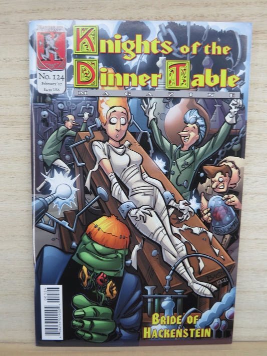 Knights of the Dinner Table Magazine #124 Feb 2007 Bride of Hackenstein