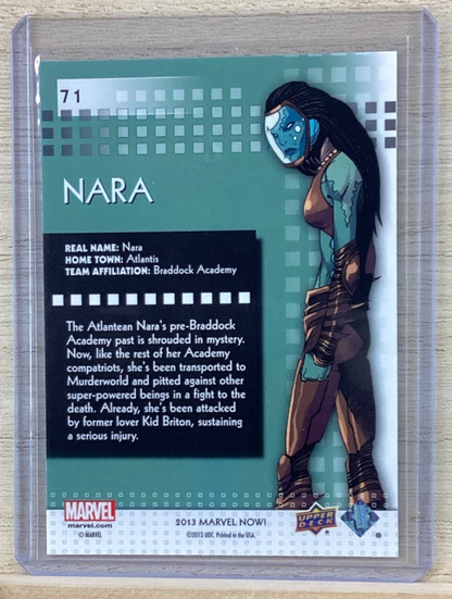 2013 Upper Deck Marvel Now SILVER - #71 Nara
