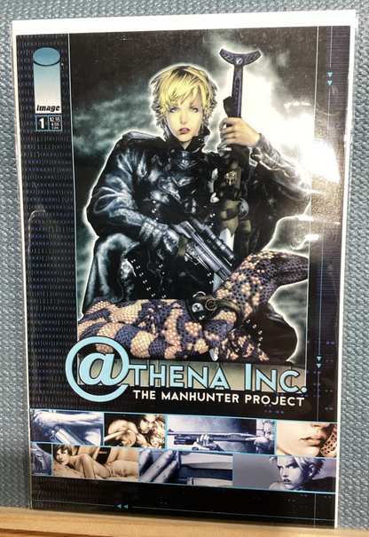 Athena Inc. The Manhunter Project #1 - Image Comics - 2002