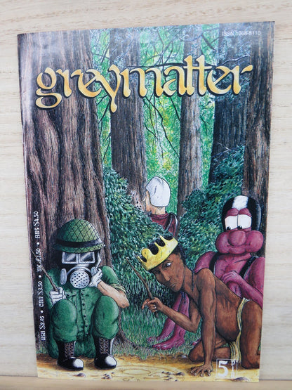 GREY MATTER #5 - 1994 - Black &White - ALAFFINITY PUBLISHING