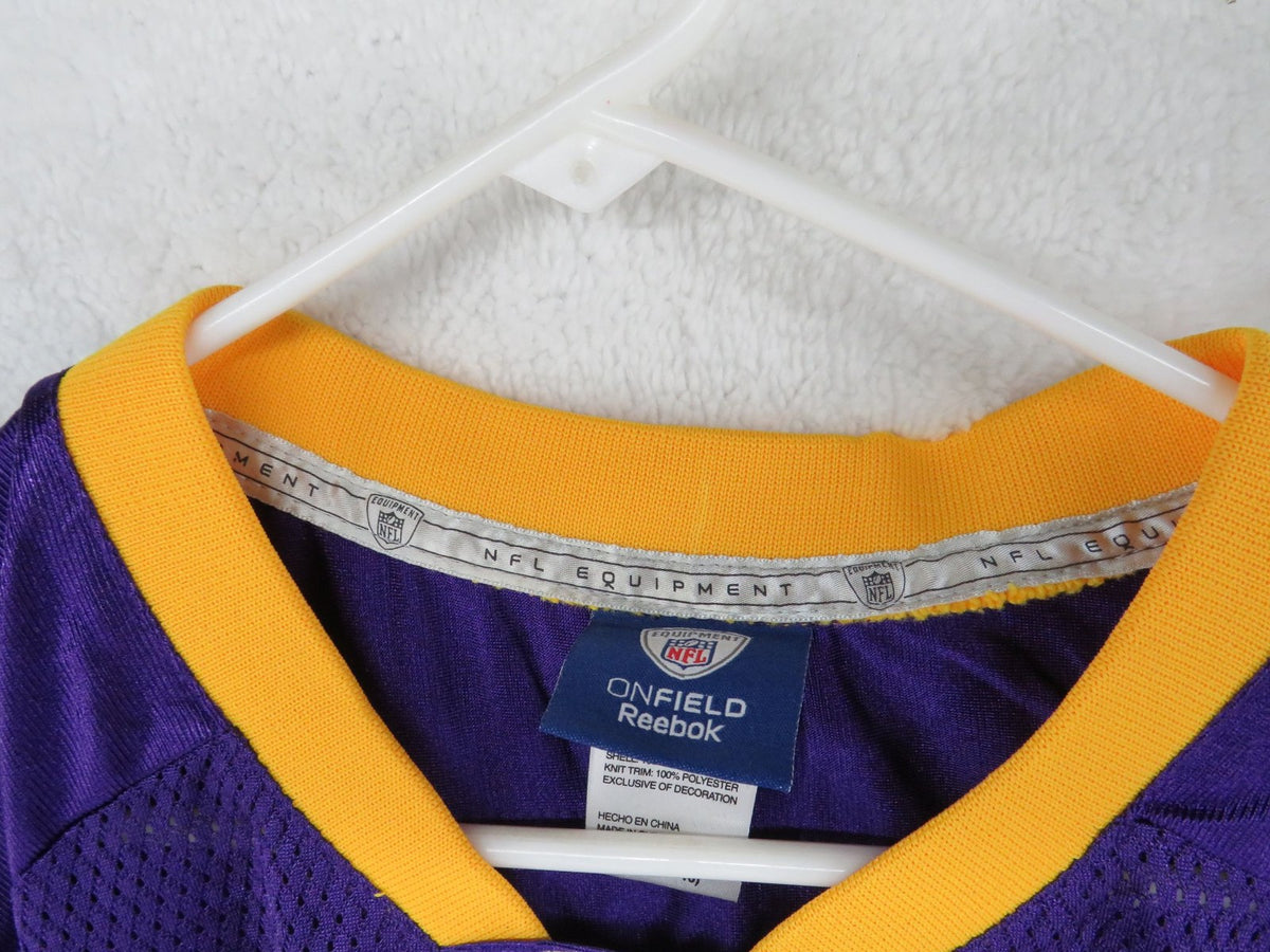Minnesota Vikings Reebok NFL Jersey - Youth Large 14-16 - Brett Favre #48