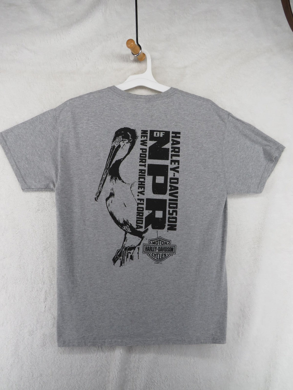 Harley-Davidson T-Shirt Men's Large - New Port Richey, Florida