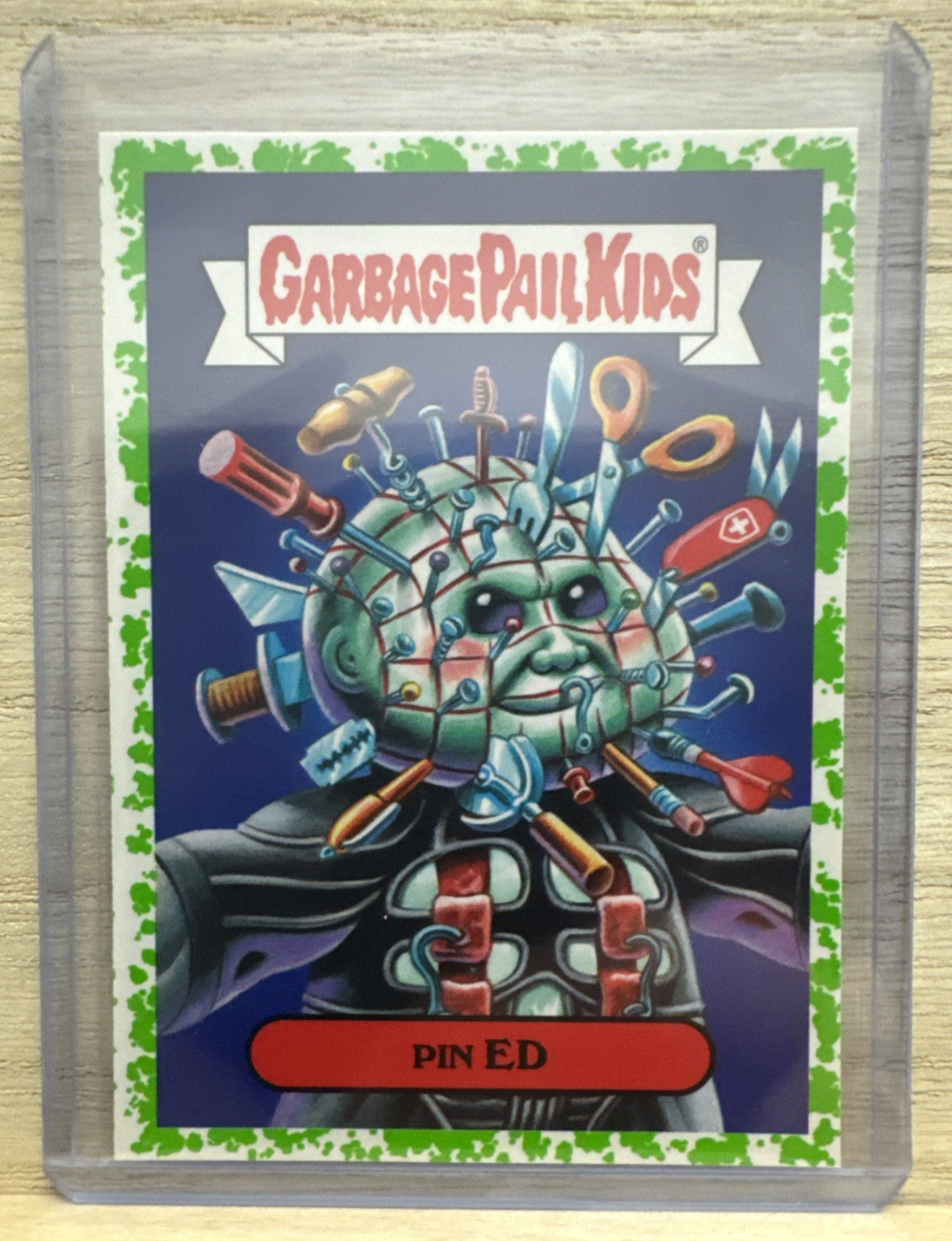 2018 Topps Garbage Pail Kids - Pin Ed - Green