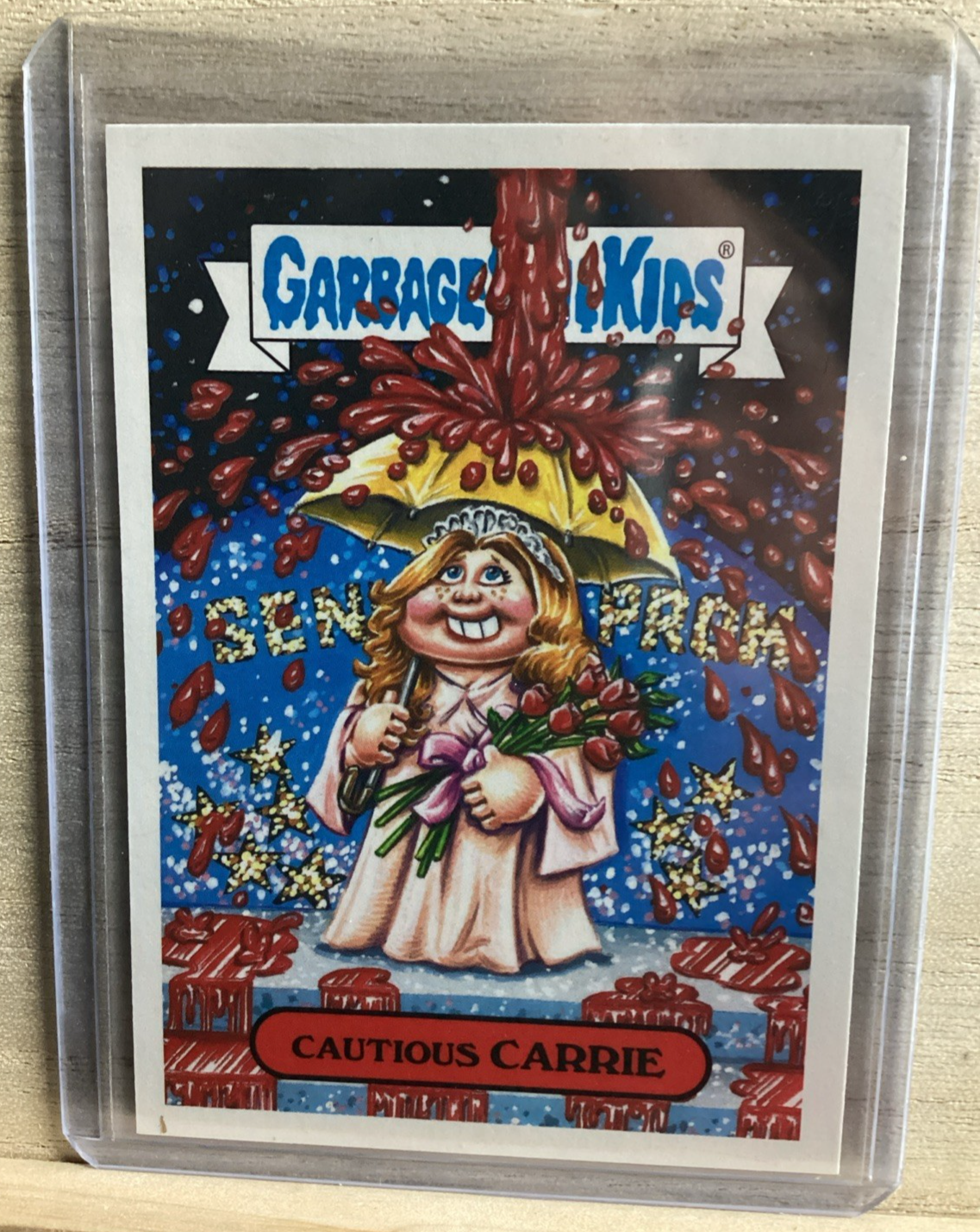 2018 Topps Garbage Pail Kids - Cautious Carrie