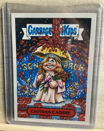 2018 Topps Garbage Pail Kids - Cautious Carrie
