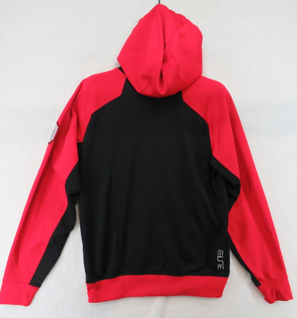 Ohio State Nike Therma-Fit Hoodie - Red Black Pullover - Size Small