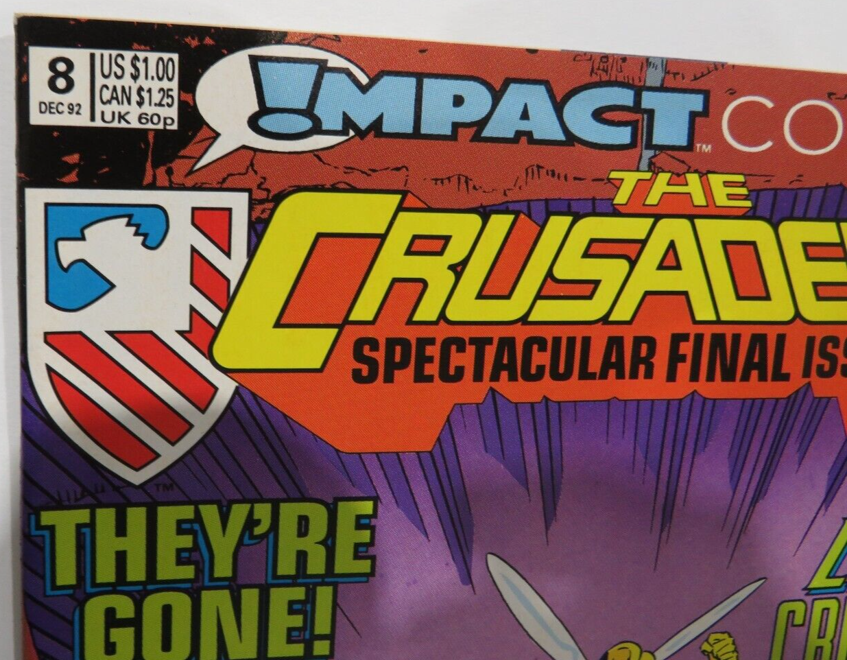 The Crusaders Final Issue #8 Impact Comics - December 1992