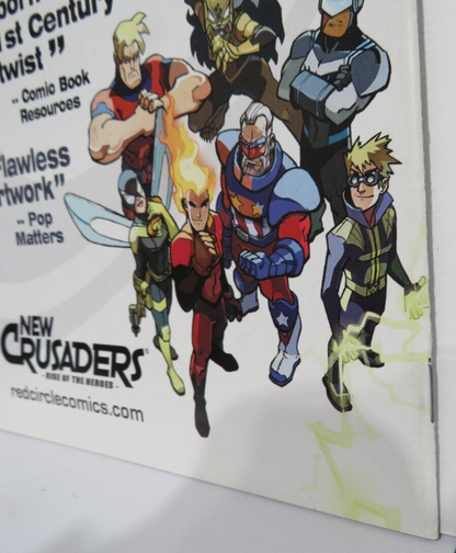 New Crusaders Rise of the Heroes #4 - Red Circle Comics - Jackpot Hero Variant