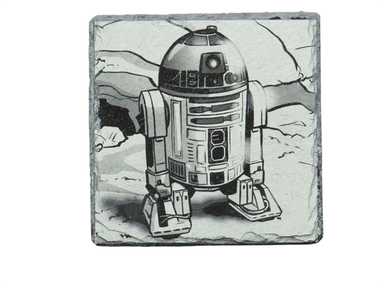 Laser Engraved Slate Coaster - SW5