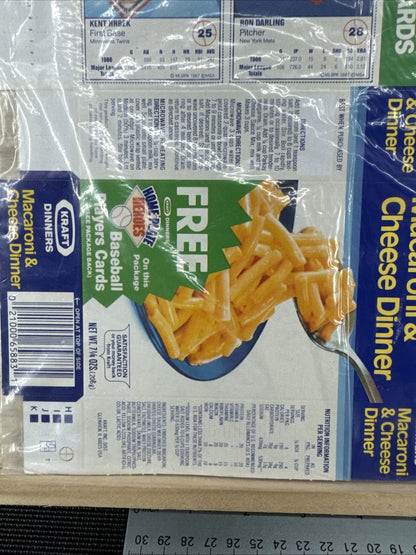 1987 Kraft Home Plate Heroes Never Folded Panel - Kent Hrbek Ron Darling