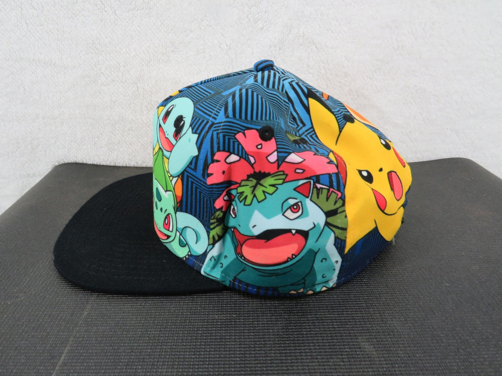 Pokemon Hat - Unisex Snapback - Pikachu Charizard Bulbasaur Squirtle