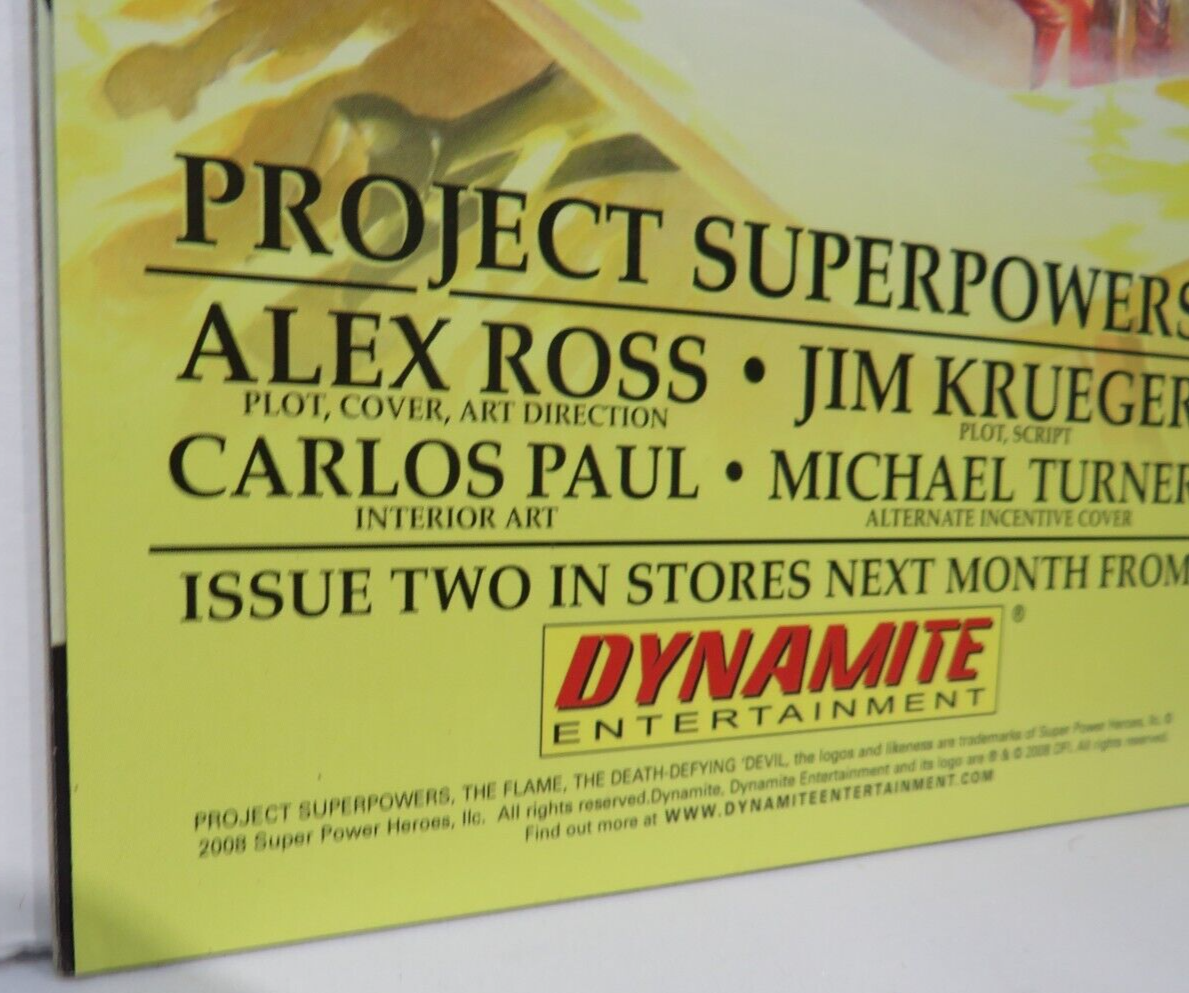 Project Super Powers: The Green Lama & Black Terror #1 Dynamite 2008