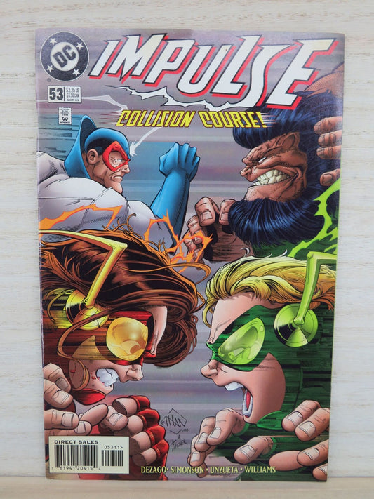 Impulse #53 Oct 1999 Collision Course - DC Comic
