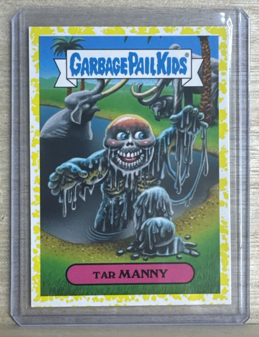 2018 Topps Garbage Pail Kids - Tar Manny - Yellow