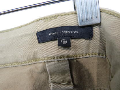 Dockers Pants Men's 38x32 Straight Khaki Chino Flat Front Zip Fly Casual W38 L32