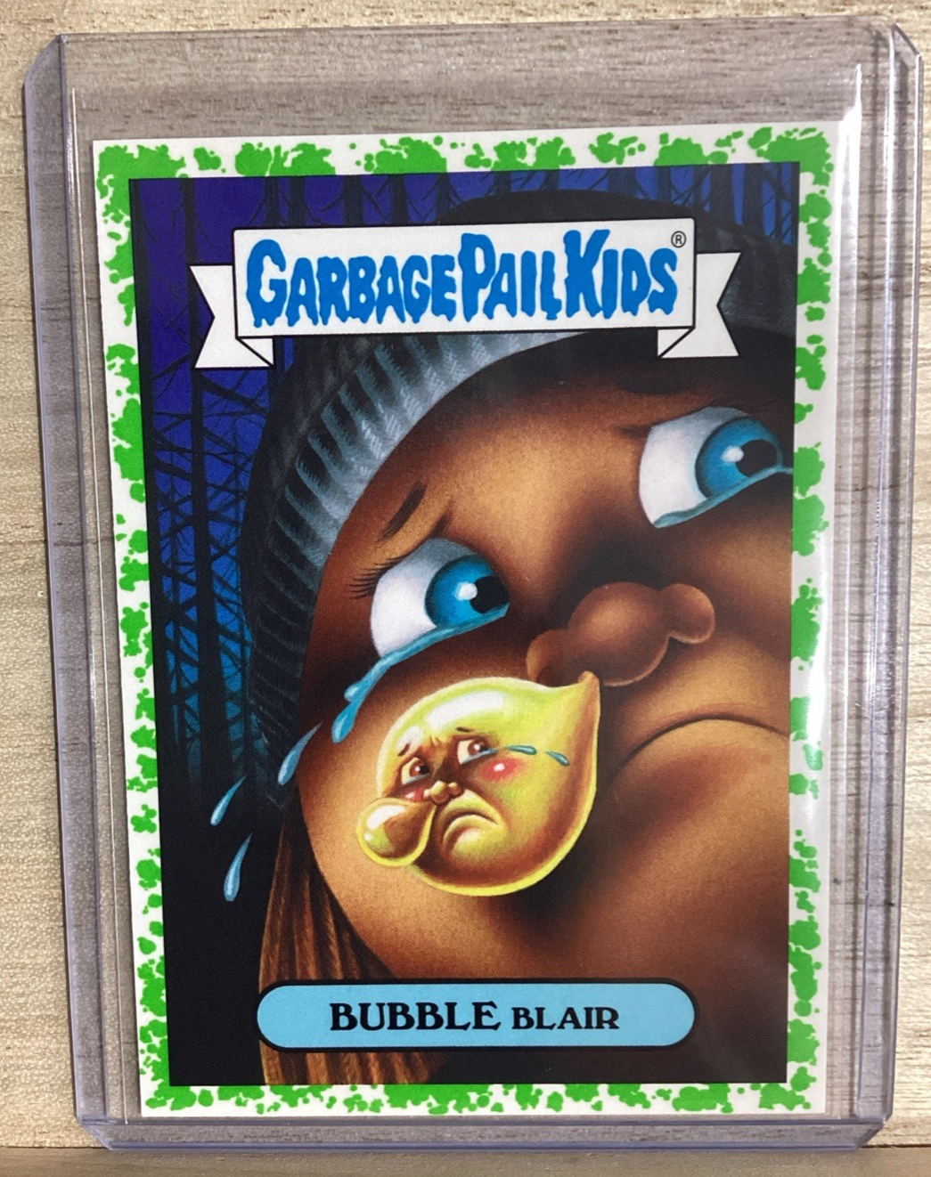 2018 Topps Garbage Pail Kids - Bubble Blair - Green