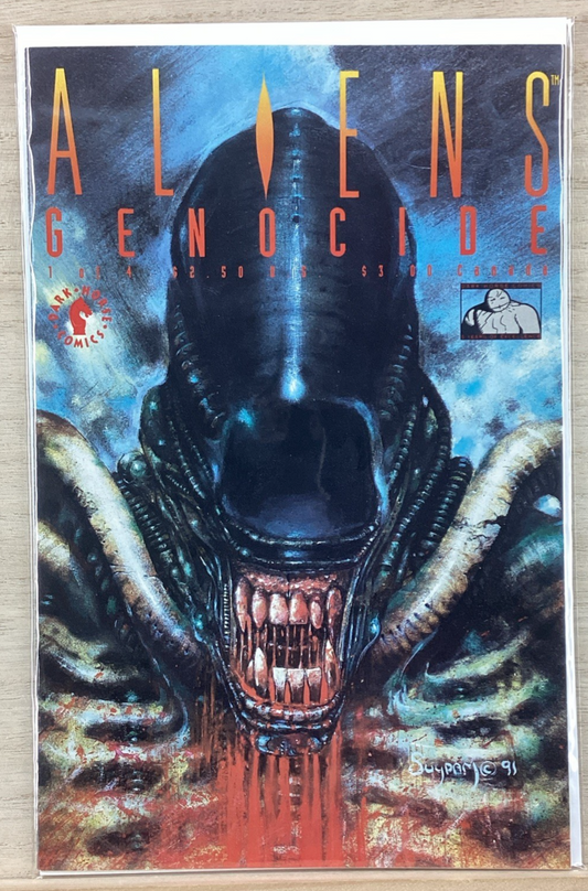Aliens Genocide #1 of 4 - Dark Horse Comics - 1991