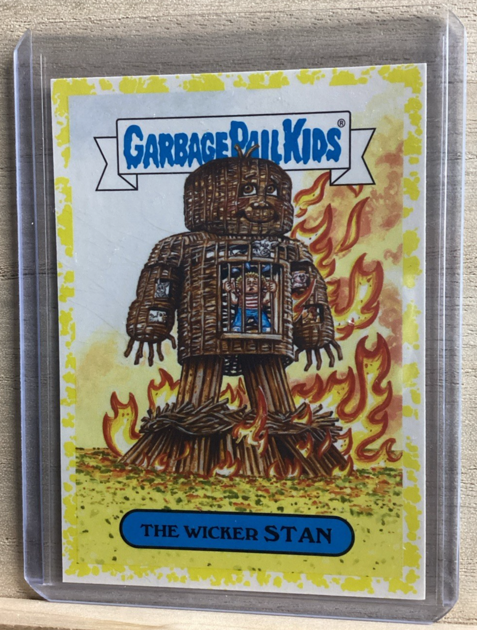 2018 Topps Garbage Pail Kids - The Wicker Stan - Yellow